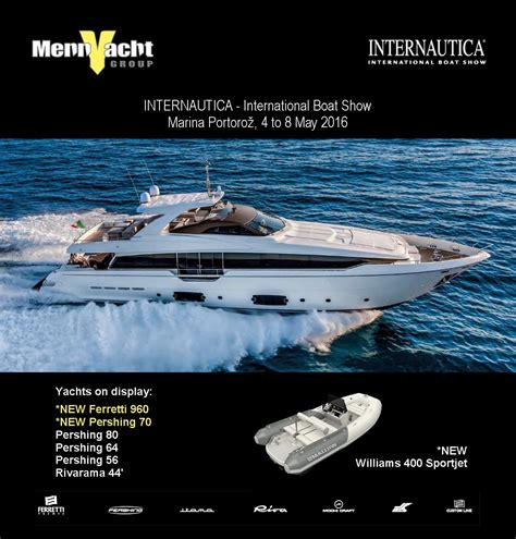 Internautica Boat Show 2016 Mennyacht Your Yachting Partner