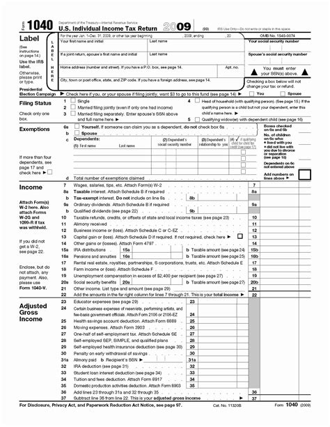 Free Printable Irs 1040 Forms Printable Free Templates Download