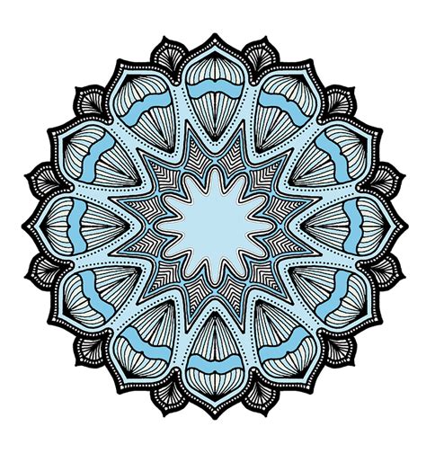Free Illustration Mandala Lines Pattern Shape Free Image On