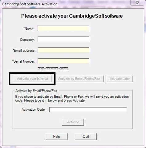 Serial Number And Registration Code For Chemdraw Lasopanb