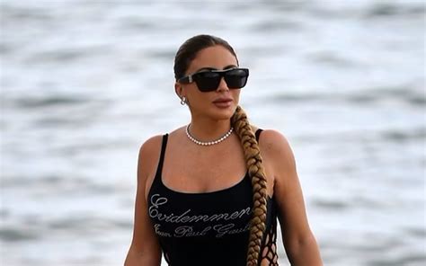 Larsa Pippen Shows Off Big In Racy One Piece Swimsuit