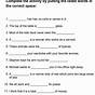 Fill In The Blanks Worksheets
