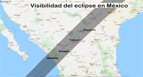 ¿cuándo Será El Eclipse Solar Que Oscurecerá México