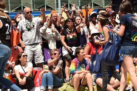 twin cities lgbtq pride march celebrates 50th anniversary twin cities