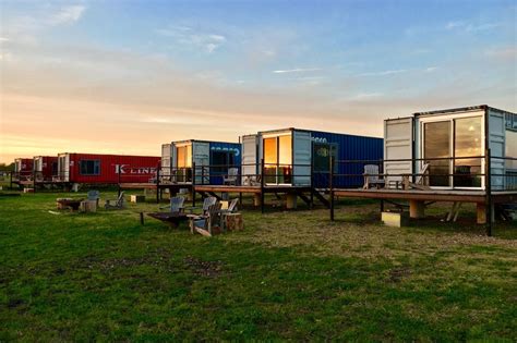 Shipping Container Hotel Lets You Try Out Tiny Living Plano Hotel