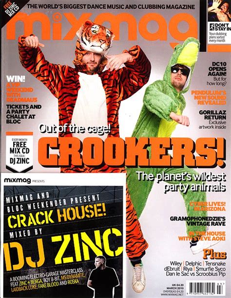 Mixmag Magazine Issue 226 March 2010 Incl Free Dj Zinc Cd Feat