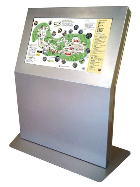 Interactive Outdoor Wayfinding Kiosk Digital Signage Interactive