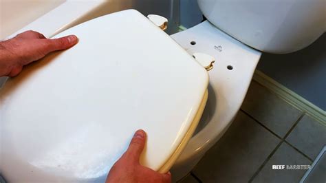 Replacing A Toilet Seat With Hidden Fixings Dismantle The Toilet