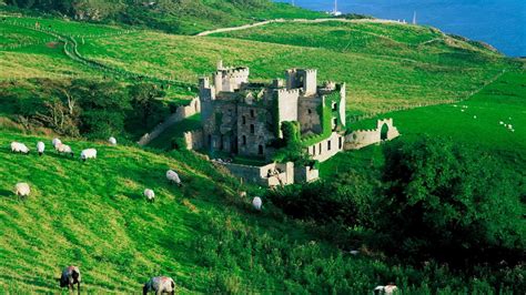 Clifden Castle In Ireland Hd Travel Wallpapers Hd Wallpapers Id 56461