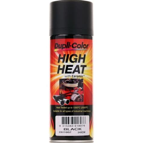 Dh1602 High Heat Ceramic Paint Black Allens Industrial Products