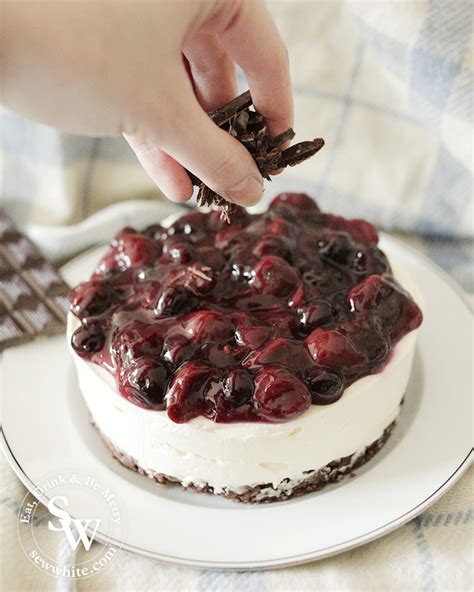 Black Forest Cheesecake Recipe Easy No Bake Recipe