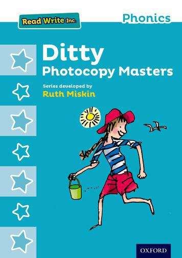 Read Write Inc Phonics Ditty Photocopy Masters Uk Education Collection