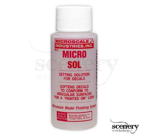 Microscale Micro Sol Decal Solvent Mi 2 Scenery Workshop Bv