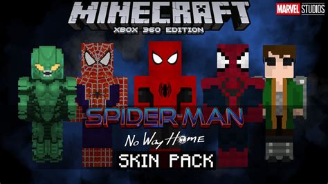 Spider Man No Way Home Skin Pack Minecraft Xbox 360 Edition Rghjtag