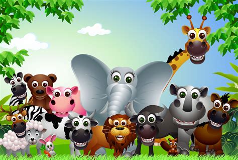 Discover More Than 63 Cute Cartoon Animals Wallpaper Latest Incdgdbentre