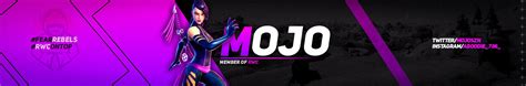 Fortnite Yt Banner Mojo Youtube Banners Banner Neon Signs