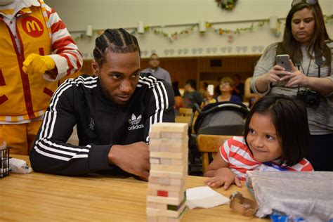 Although most people believe that kishele shipley is kawhi leonard's wife, they have not confirmed whether or not they actually walked down the aisle already. Rollin' with Rohlin: Kawhi Leonard visits Ronald McDonald House