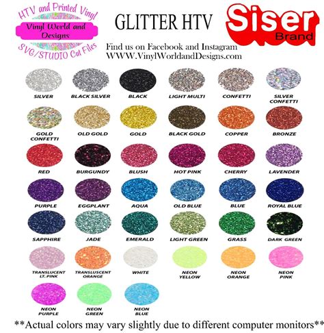Siser Glitter Htv Iron On Or Heat Press Glitter 12x10 Or 12x20