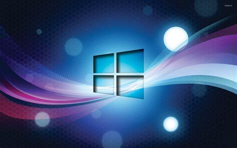 Descargar Fondos De Pantalla Windows 10 Azul Logo De Metal De Images