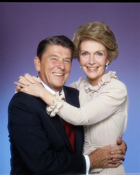 Ronald And Nancy Reagan Portrait Session Photograph By Harry Langdon