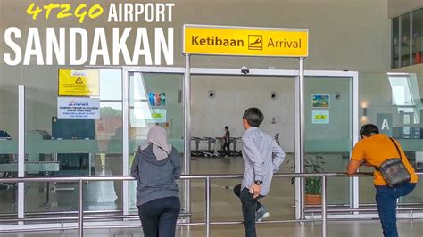 Sandakan Airport Sabah Malaysia 2019 Youtube