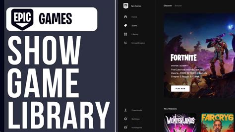 How To Show Game Library On Epic Games 2024 Youtube