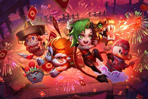 tft firecracker jinx 4k bakgrunnsnedlasting