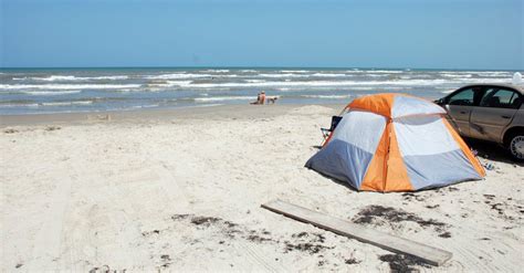 Camping Near The Beach In Texas Beach Camping Louisiana