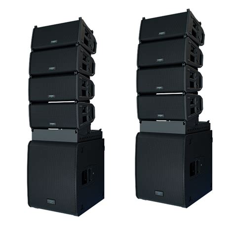 Qsc La108 And Ls118 Line Array Active Concert Sound System