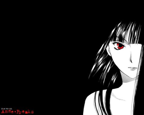 Dark Anime Girl Red Eyes
