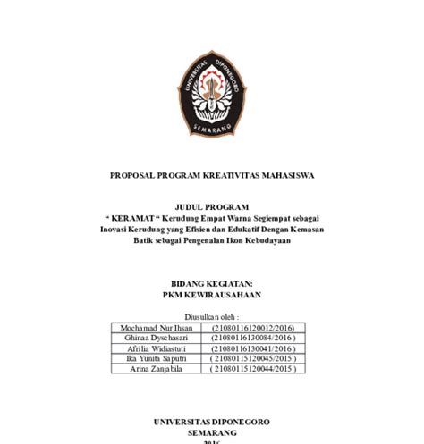 100%100% found this document useful, mark this document as useful. Proposal Produk Kerudung : Khusnul Khotimah (A) Niaga ...