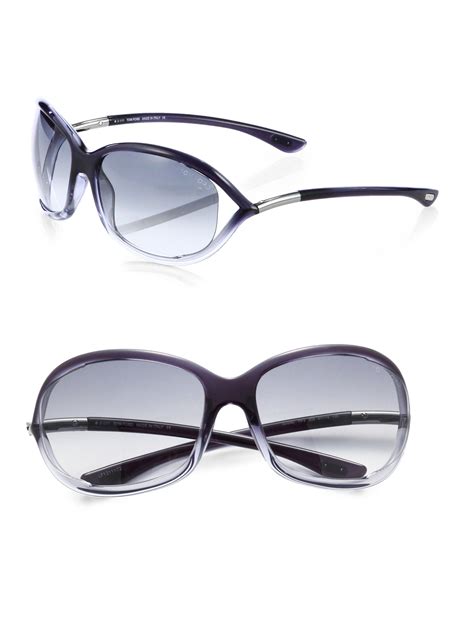 Lyst Tom Ford Jennifer Softwrap Sunglasses In Gray