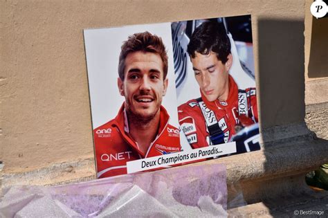 Jules Bianchi Et Ayrton Senna Obsèques De Jules Bianchi En La
