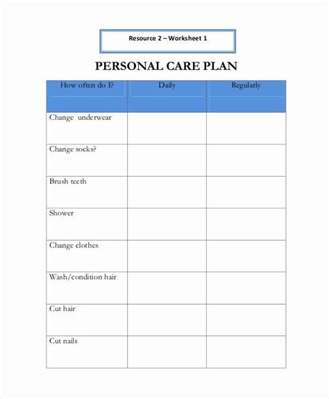 Mental Health Care Plans Template For Your Needs
