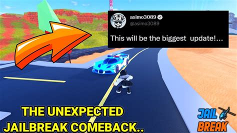 Jailbreak Will Surely Make A Comeback In The Future Not Dying Live Event Asimo Roblox