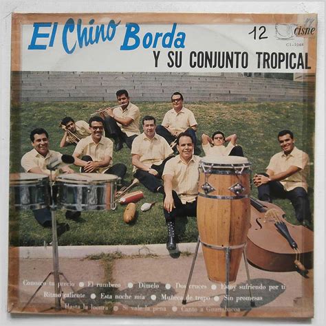 El Chino Borda Y Su Conjunto Tropical Vinyl Record Latin Salsa Music Lp