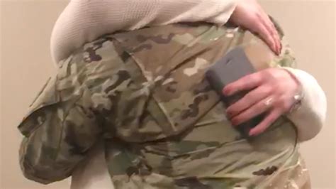 Mom Gives Shockingly Hilarious Reaction To Seeing Army Son