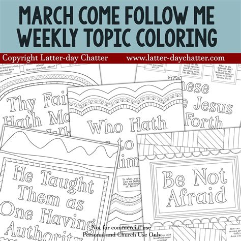day chatter march topic coloring pages