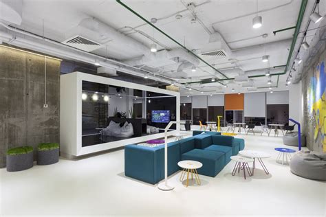 Exposed Ceiling In Office Design A Solution For A Small
