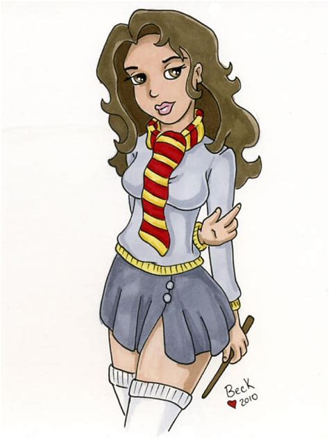 Hermione Granger Pinup By Beckadoodles On Deviantart