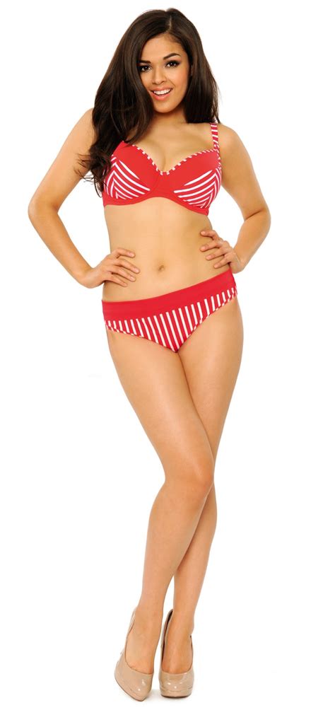 Curvy Kate Horizon Red Stripe Bikini Jj Curvy Wordy Hot Sex Picture