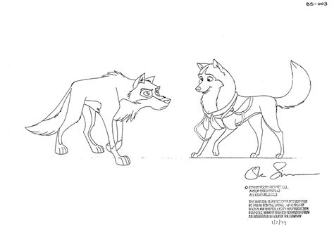 Living Lines Library Balto Characters Model Sheets