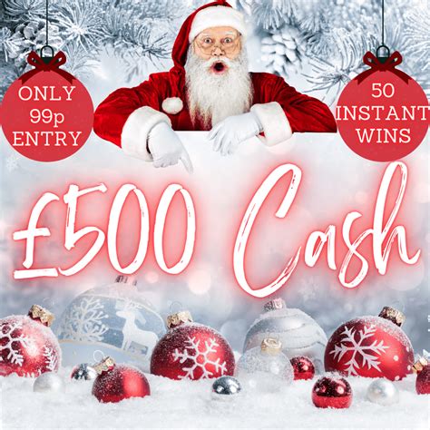 £500 Christmas Cash Plus 50 Instant Wins Highland Prize Giveaways