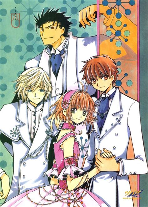 Fye And Kurogane And Sakura And Syaoran Tsubasa Reservoir Chronicle Manga
