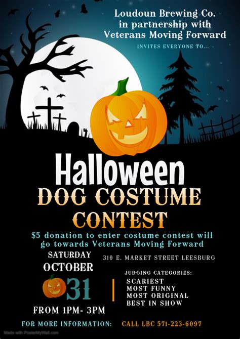 Halloween Dog Costume Contest Loudon Brewing Company