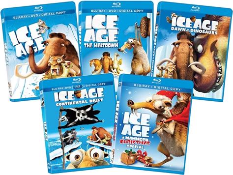 Ice Age 1 4 Collection Ice Age Christmas Blu Ray Bilingual Amazonca
