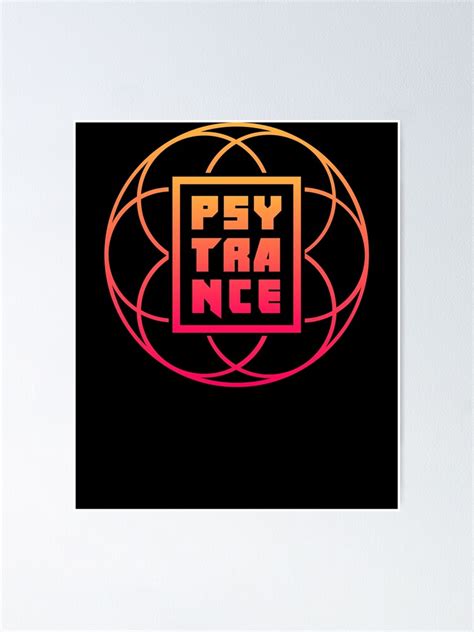 Psytrance Electronic Music Trance Raver Edm Poster By Ethandirks