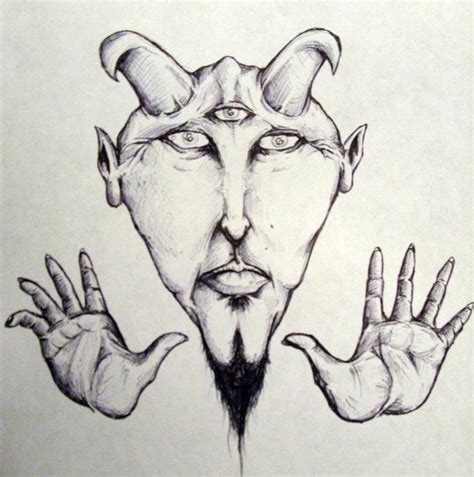 666 Drawing By Michael Toth Pixels