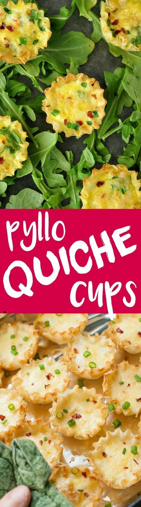 Mini Phyllo Quiche Cups Recipe Quiche Cups Quiche Recipes