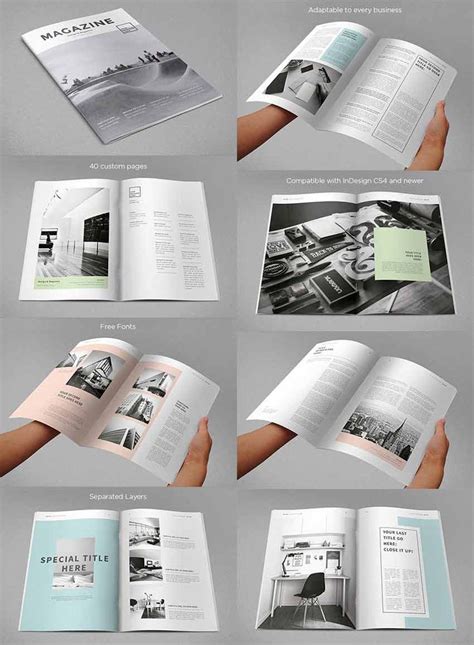 30 Magazine Templates With Creative Print Layout Designs Magazine